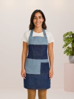 Delantal Parrilla Tela Índigo