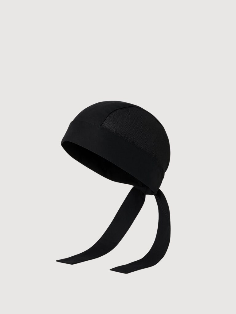 Cofia Bandana Malla Negra