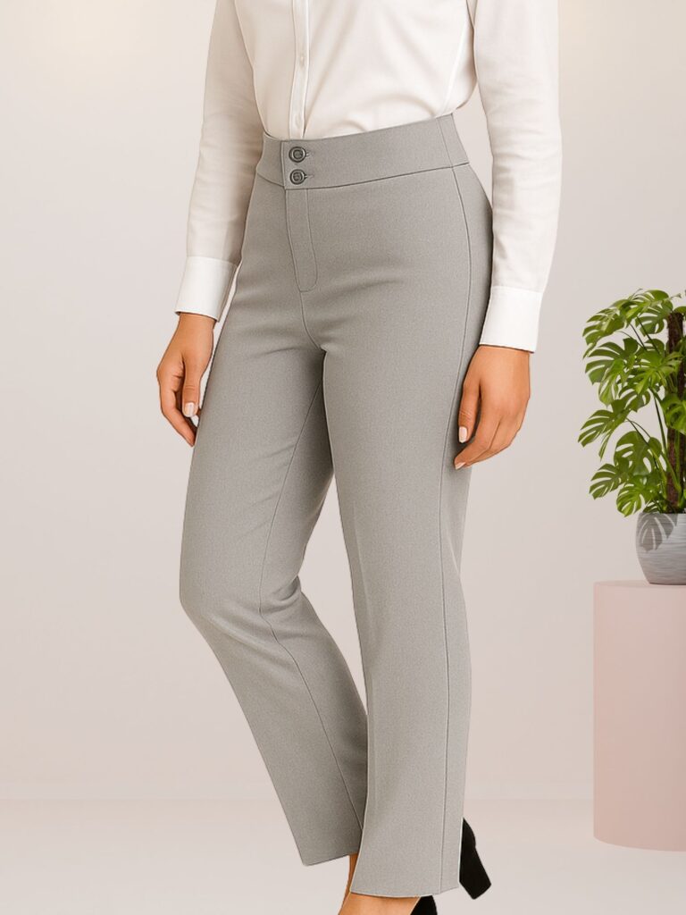 Pantalon Mujer Gris